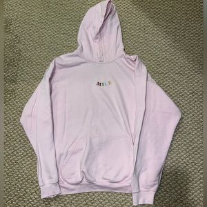 Pink sweatshirt